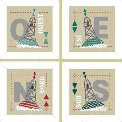 Les points cardinaux - A010