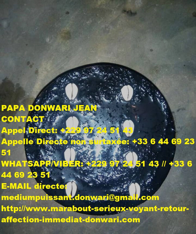 medium voyant marabout africain du benin papa donwari jean