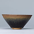 A Jian 'Hare's Fur' bowl, Southern Song dynasty (1127–1279)