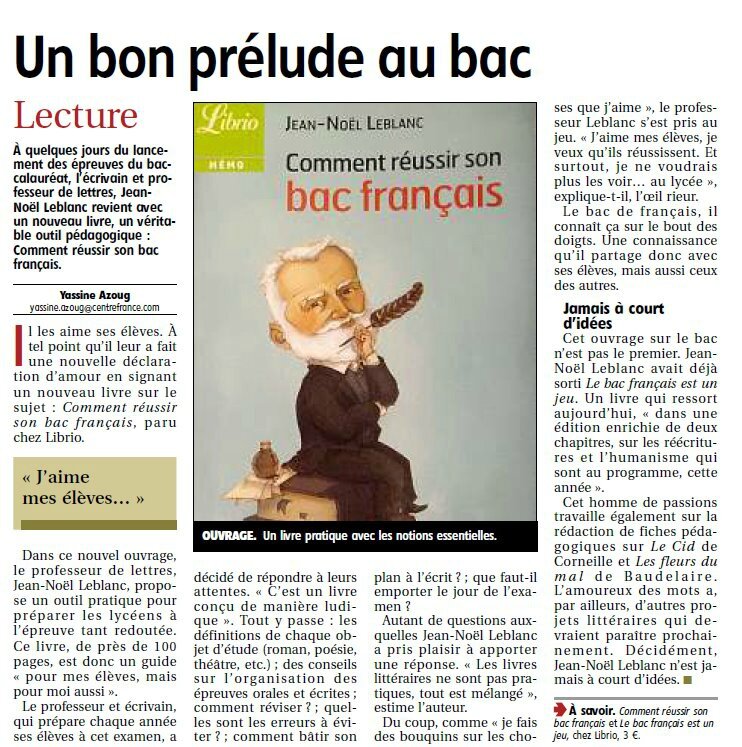 Comment Bien Reussir Le Bac De Francais Bac Librio JDC - Photo de Comment réussir son bac français - Le blog de