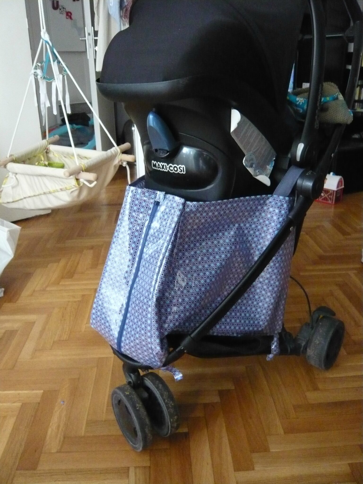 sac pour poussette de marché