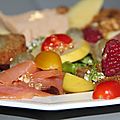 Salade festive de noel