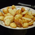 Madeleines mini-maxi au citron et à la vanille