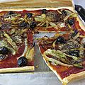 Pizza printanière