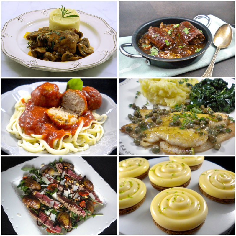 Mon menu de la semaine 27 09 2021