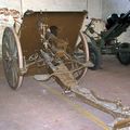 §§- canon belge de 75mm mle 1905 en dépot du musée de l'armée de bruxelles à braschaat