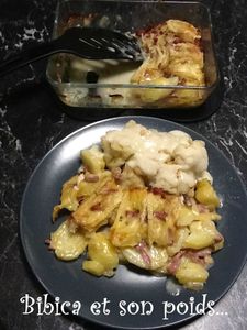 Gratin express façon tartiflette