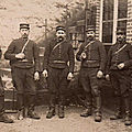 Crugny (Marne), Hommes du du 43e RAC appartenant à la 2e section de parc du goupe 3 du GPA5