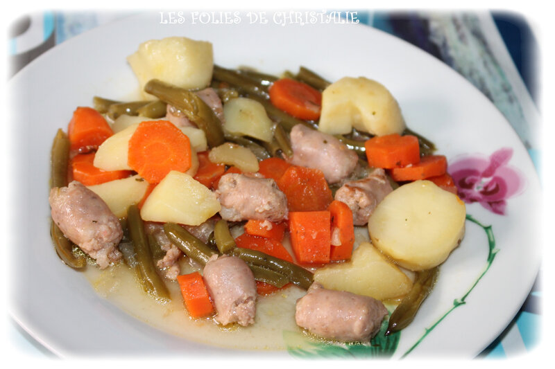 Poêlée de chipolatas 4