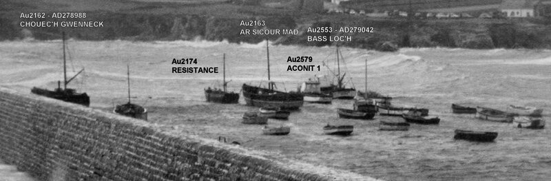 Ch39 - Les bateaux du Loch Primelin en 1967