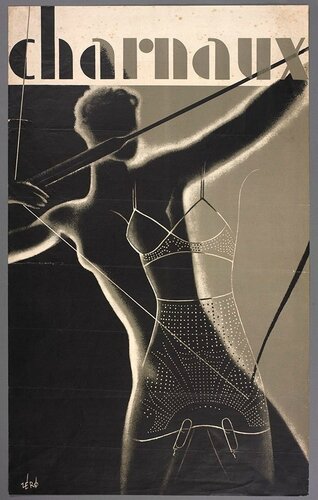 1984 V&A Museum Poster John French Fashion Photographer 