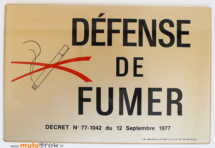 DEFENSE-DE-FUMER-Plaque-1-muluBrok-Vintage