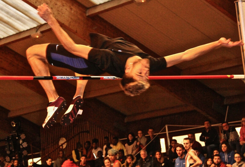 MEETING INTERNATIONAL SAUT HAUTEUR 2020 Dubiez vainqueur barre