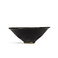 A xinan black-glazed conical bowl, song dynasty (960-1279)