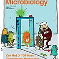 Couverture magazine trends in microbiology juin 2107 (etats-unis)