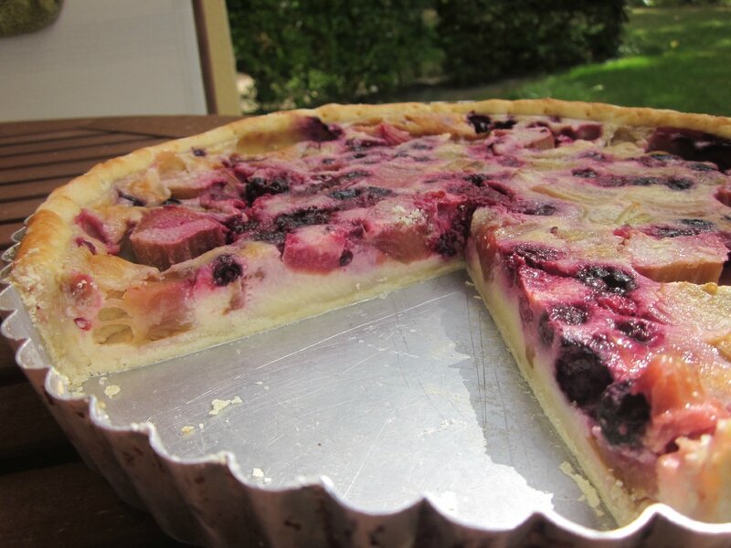 Tarte La Rhubarbe Fruits Rouges Les Ptits Plats Dune Bretonne