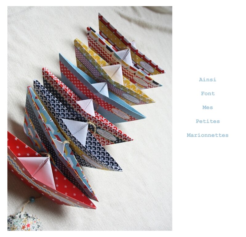 guirlande bateau origami 6