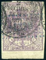 Dim 20 centimes surch_papiers timbres