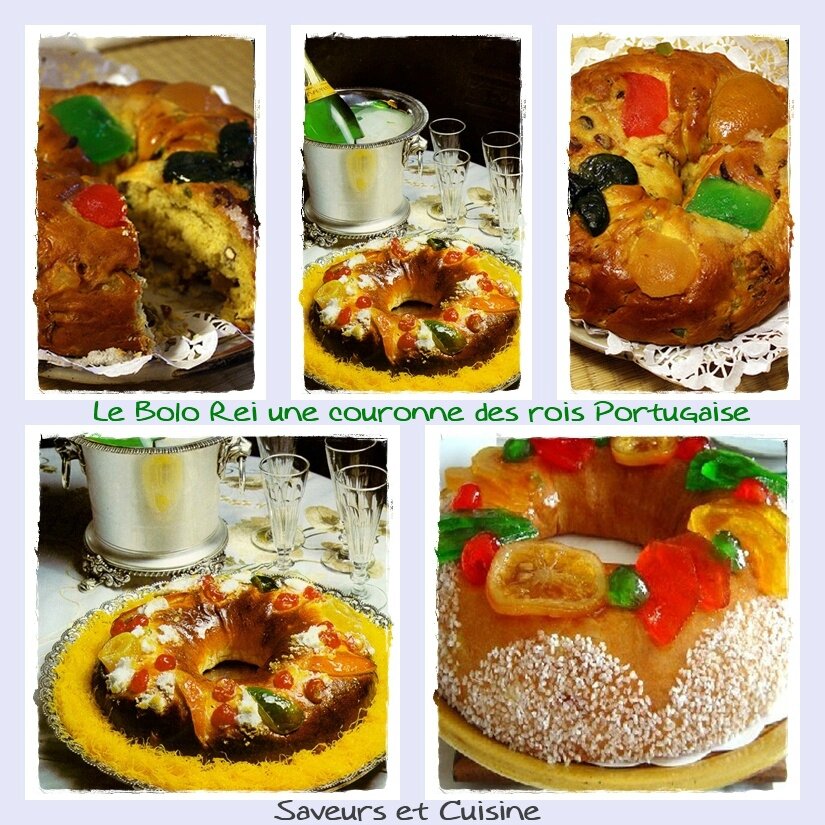 Recettes Portugaises traditionnelles: Bolo-Rei (Gâteau des Rois