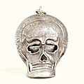 Jacques Palliard (Paliard or Pailard) (1718-1787), Besançon, first half 18th century, A silver memento mori pocket watch