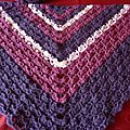 châle crochet South Bay Shawlette