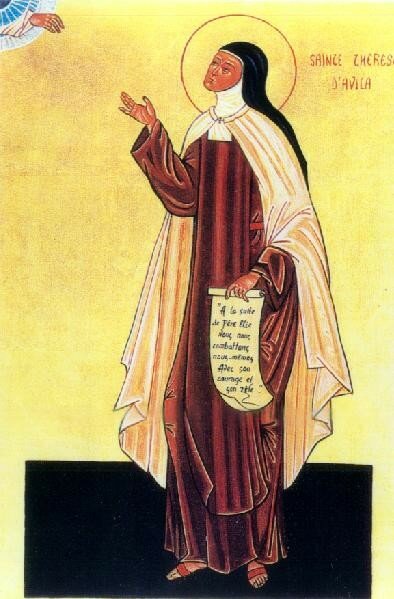 Icône de Sainte Thérèse d'Avila
