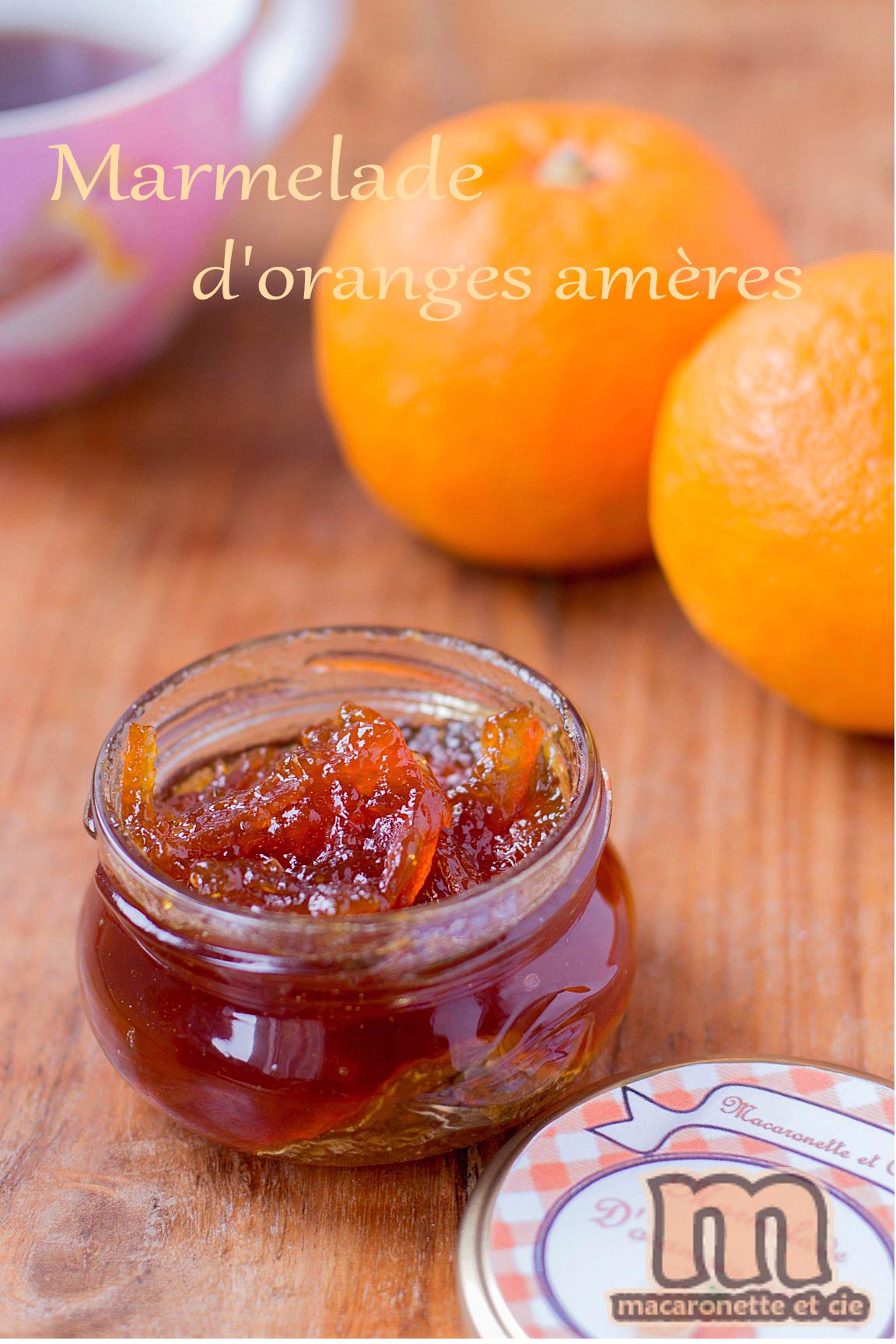 Marmelade D Oranges Ameres De Mon Grand Pere Marmelade d'oranges amères - Macaronette et cie