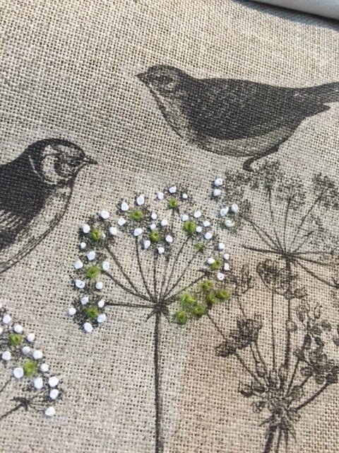 oiseaux sur pissenlits 2