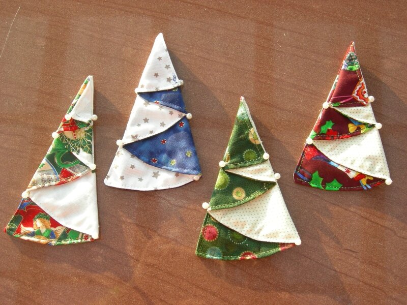 sapins en tissus - LE BLOG OKAZE sapins en tissus - LE BLOG OKAZE