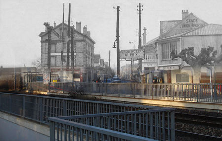 La rue du Gros Noyer à Ermont