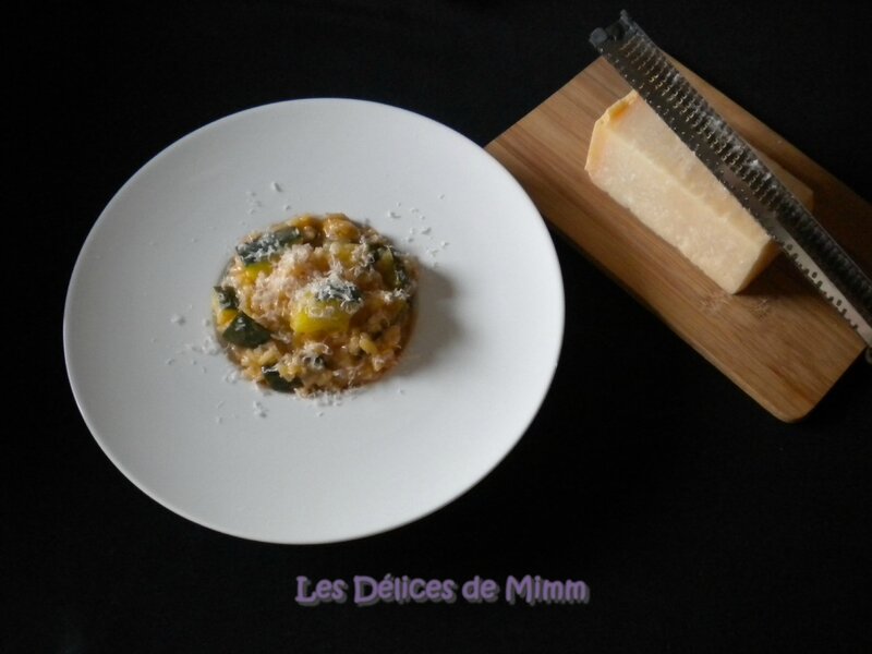 Risotto aux courgettes