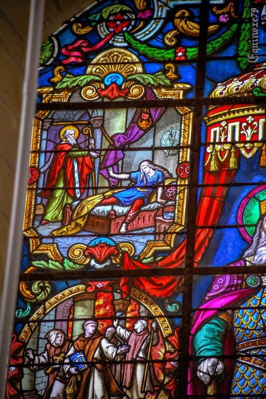 Charlemagne l’abbatiale Saint Florent du Mont-Glonne SAINT-FLORENT-LE-VIEIL (2)