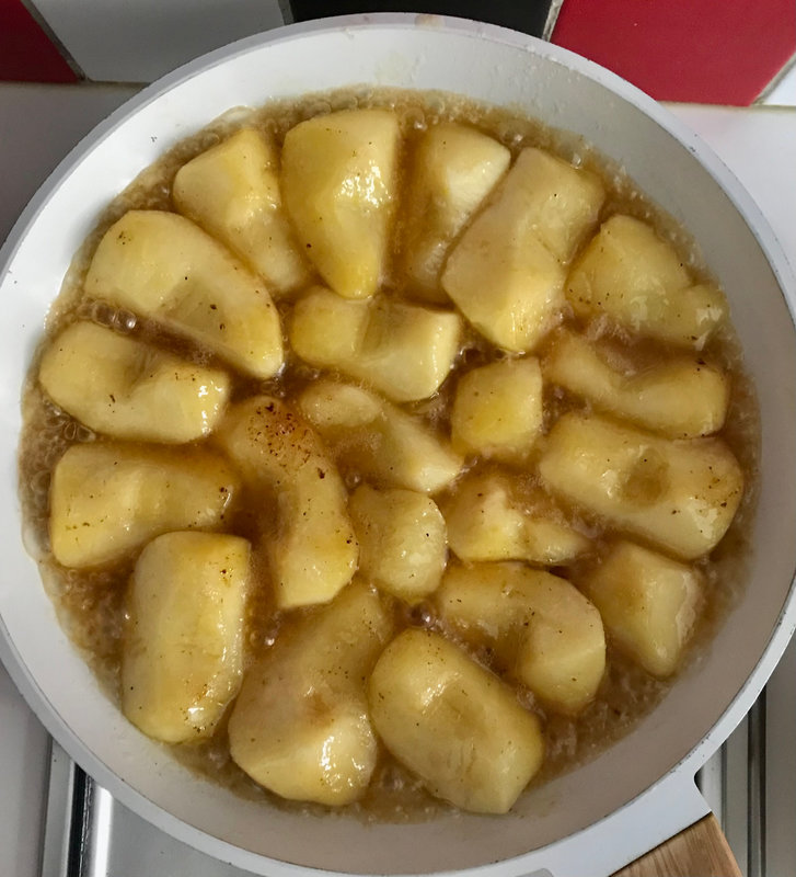 pommes cuites à la poêle