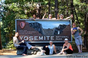 Photo de Groupe à Yosémite - Road trip USA-Ouest américain - juillet 2013 - le coffre de gloewen et scrat