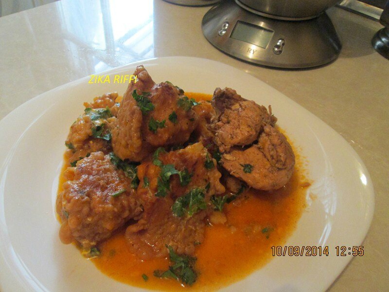 Brouklou Maquli Sauce Rouge Cuisine De Zika