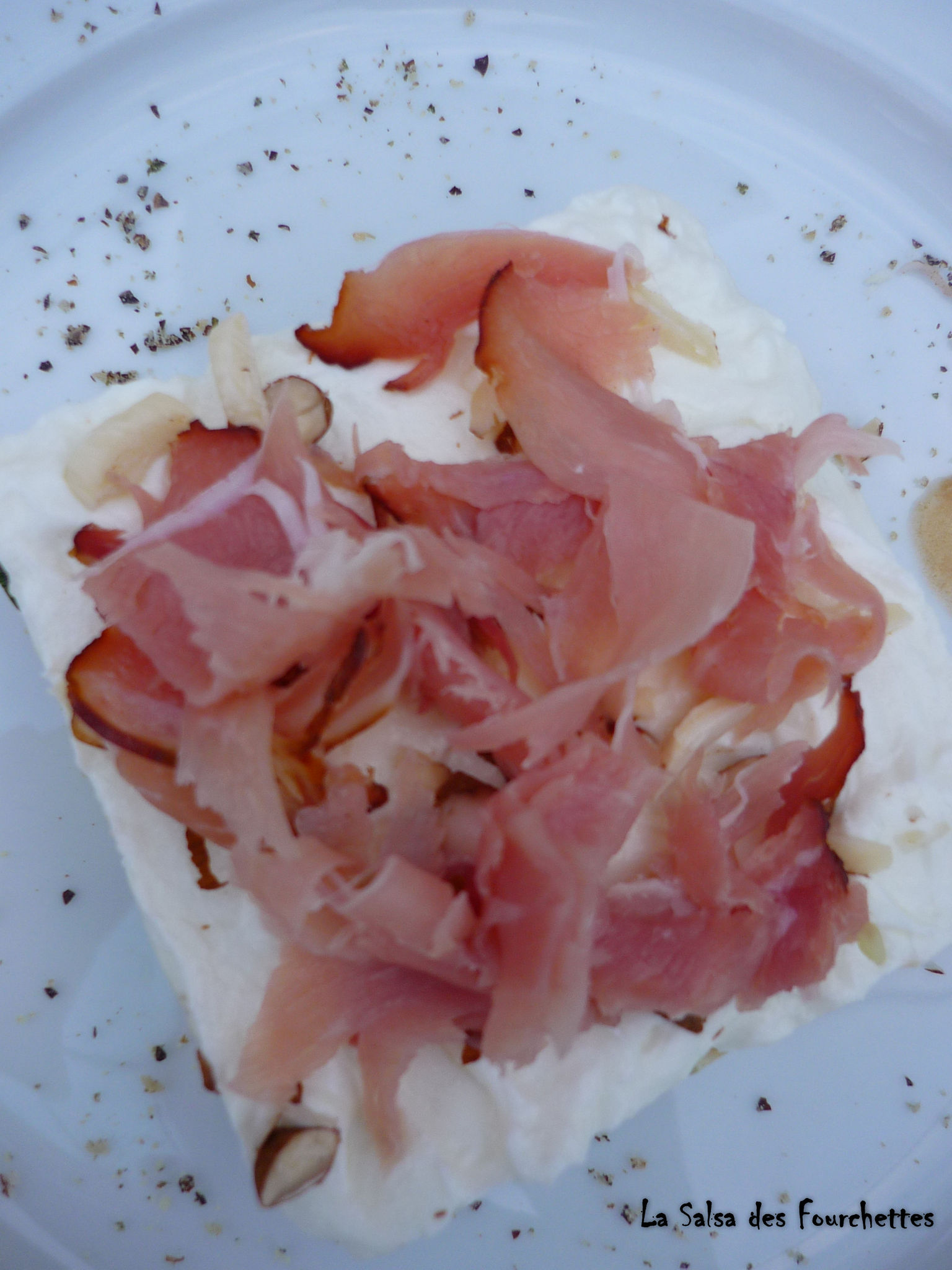 TERRINE Courgettes Chèvre Jambon cru LA SALSA DES FOURCHETTES