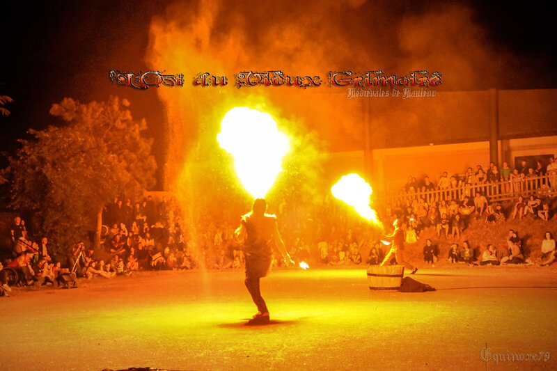 Les flammes de sorcière - Médiévales de Mauléon