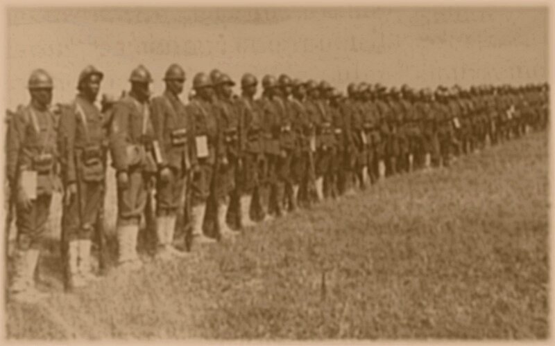 1918-bataillon de noirs americains
