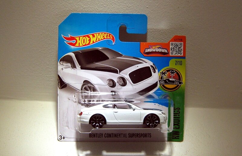 Bentley continental supersports (Hotwheels 2016)