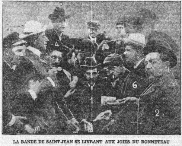 François Albertini (1) avec une partie de la bande des 21