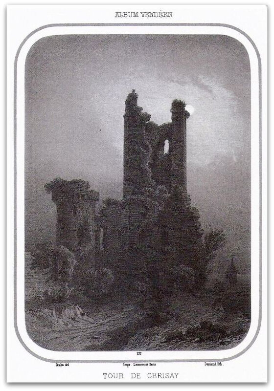 Tour du château de Cerizay z
