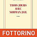 Trois jours avec norman jail d 'eric fottorino