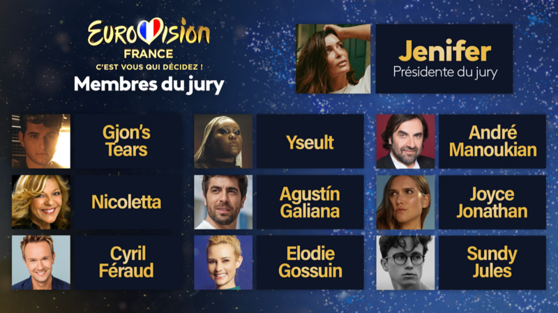 Eurovision France - jury