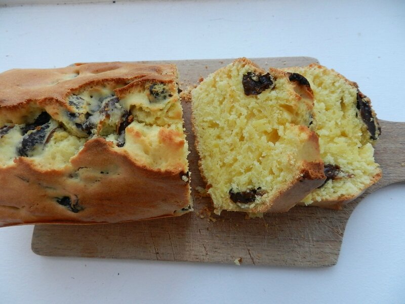 cake aux pruneaux et à l'orange c'est pas d'la tarte