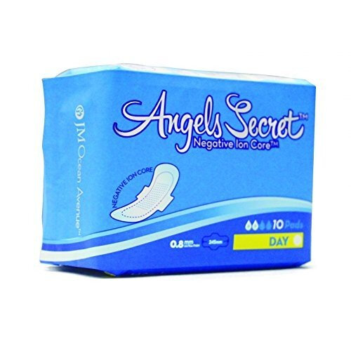 Angels Secret - Serviettes Hygiéniques avec ailettes - 10 serviettes de jour
