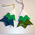 Calendrier de l'avent : jour 21 (origamis de noël)