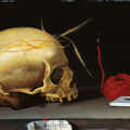 German master c. 1620, Vanitas Still Life with Skull, Wax Jack and Pocket Sundial, Städel Museum, Frankfurt am Main