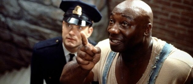 Michael Clarke Duncan et Tom Hanks