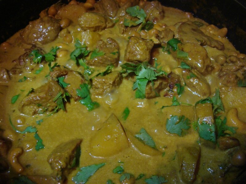 Recette de Brochettes de veau au curry