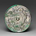 Mirror with dragon, Tang dynasty (618–907), 8th–9th century